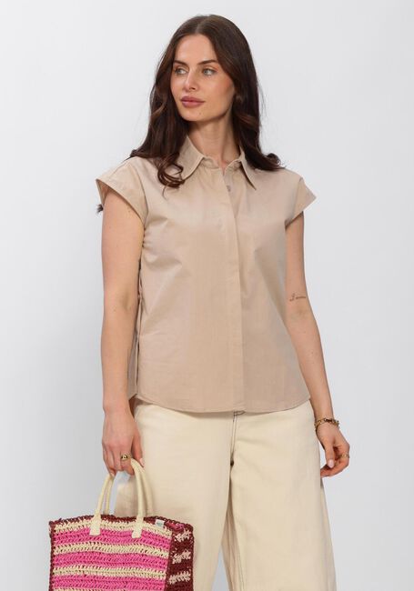 YDENCE BLOUSE SABRINA Blouses en beige - large
