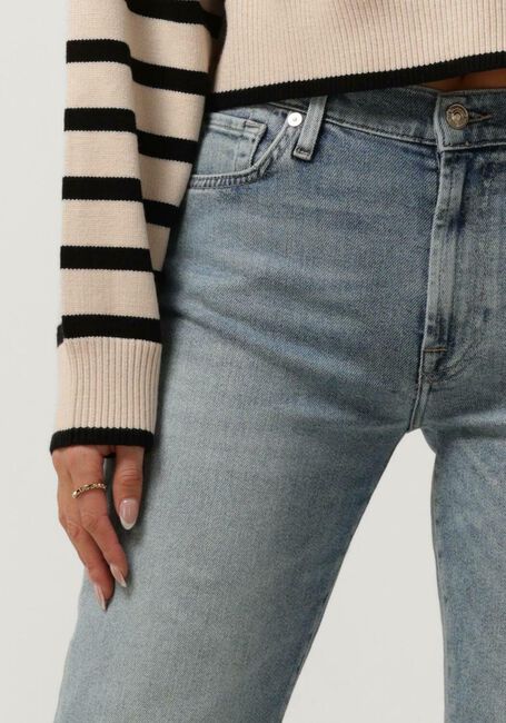 7 FOR ALL MANKIND Straight leg jeans ELLIE STRAIGHT LUXE VINTAGE ELEVATED BESPOKE en bleu - large