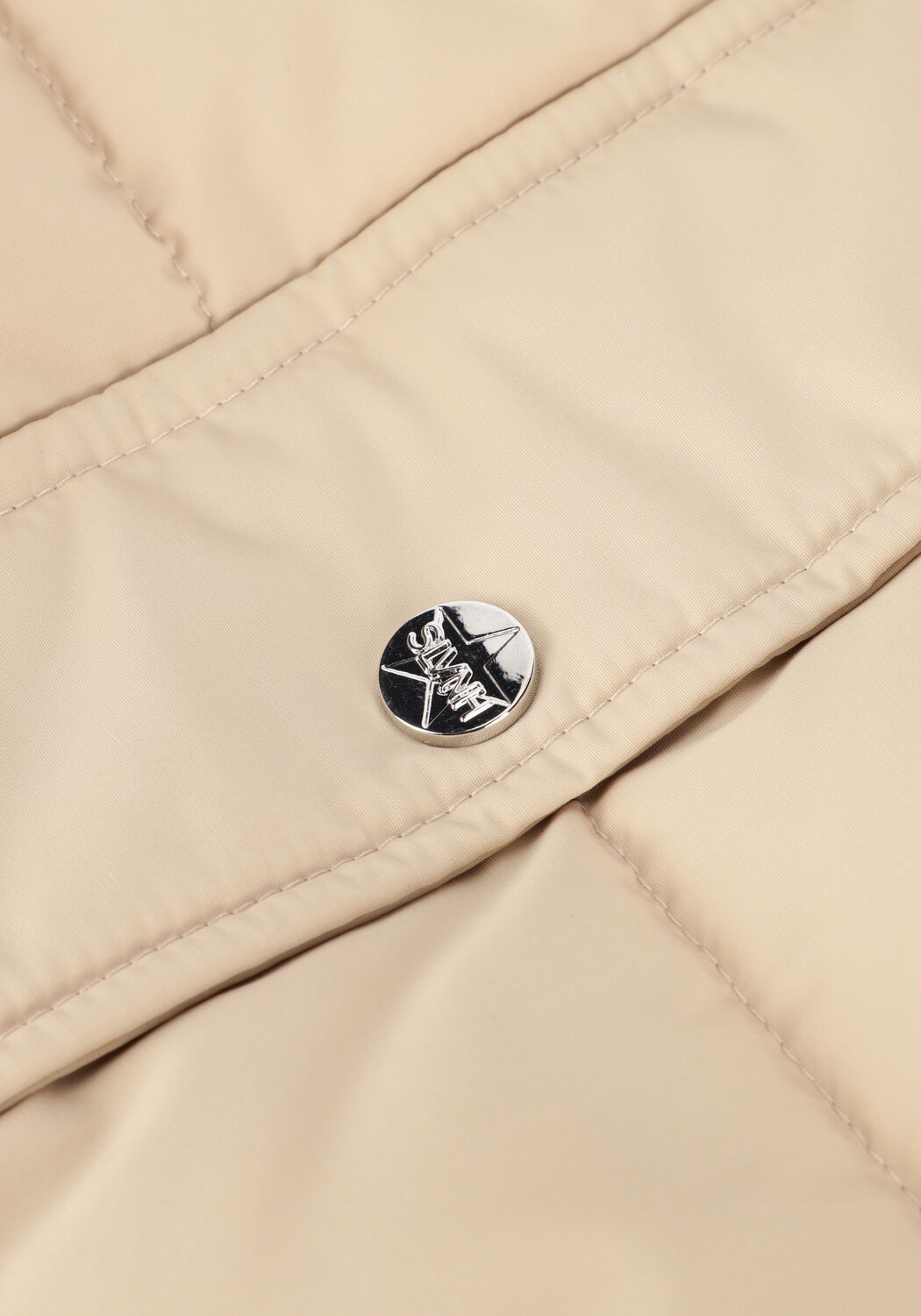 SILVIAN HEACH Veste matelass&eacute; LONG DOWN JACKET IBAR en beige - large