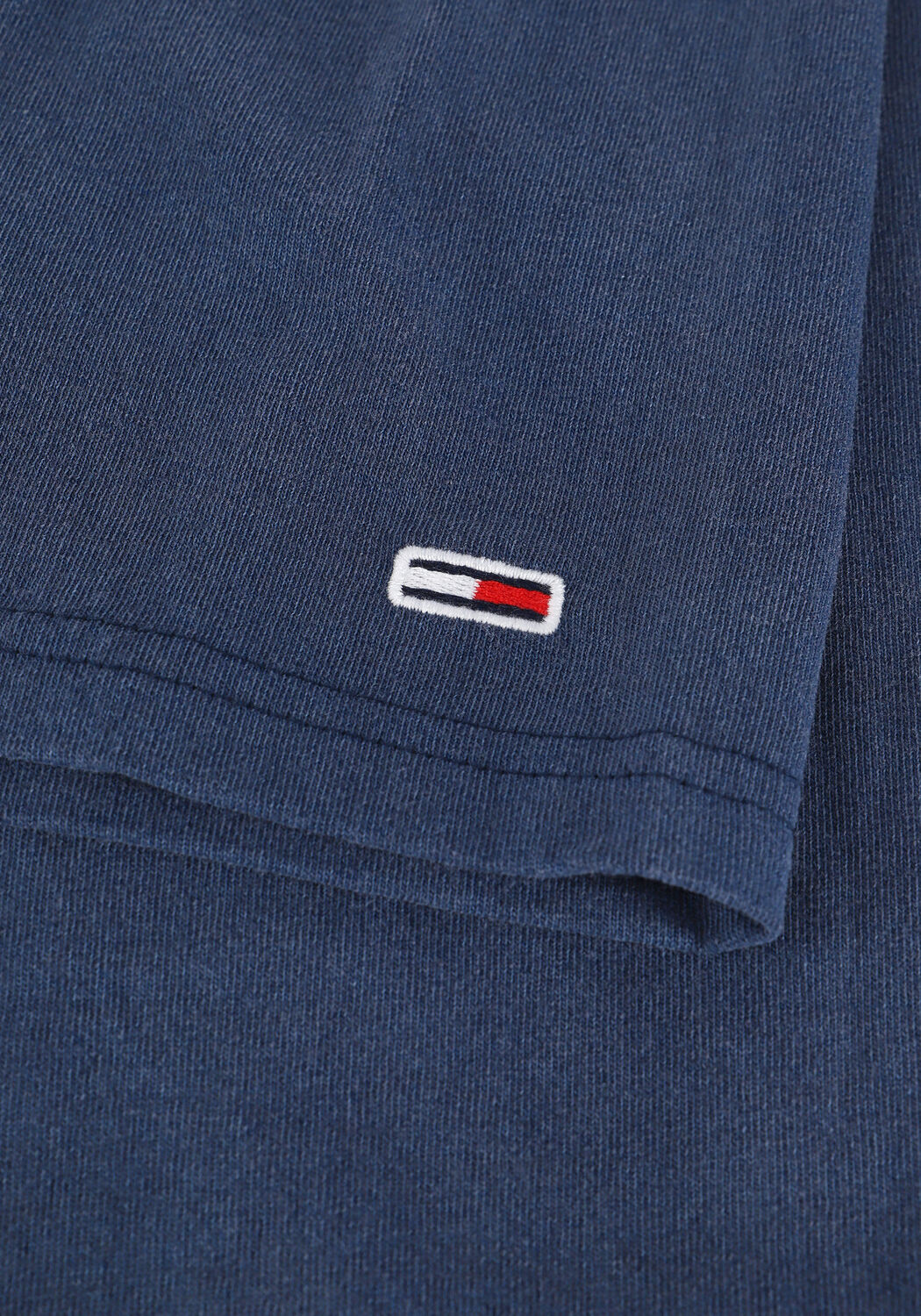 Donkerblauwe TOMMY JEANS T-shirt TJM TONAL TOMMY COLLEGIATE TEE - large