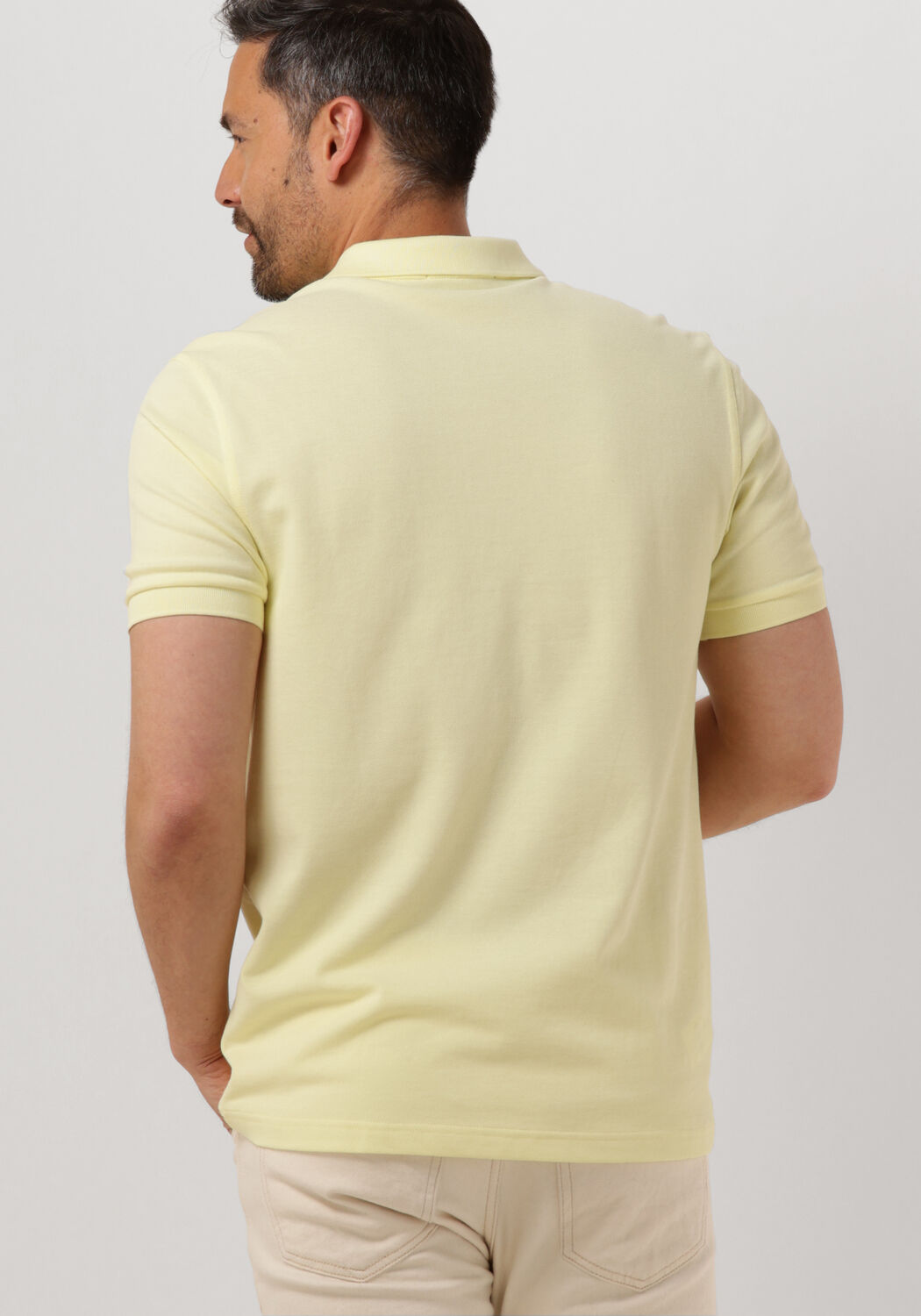 Fred perry polo zwart geel best sale