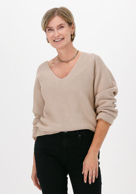 MINIMUM Pull STINEA en beige - large