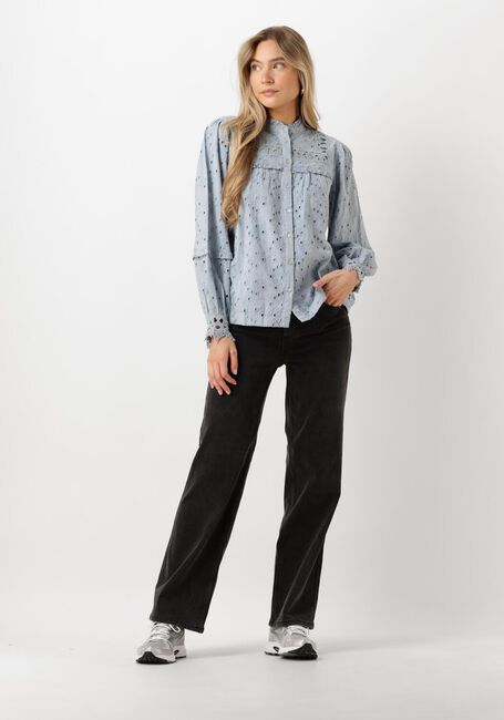 Grijze Y.A.S. Wide jeans YASDOLMA HW JEANS DARK GREY - large