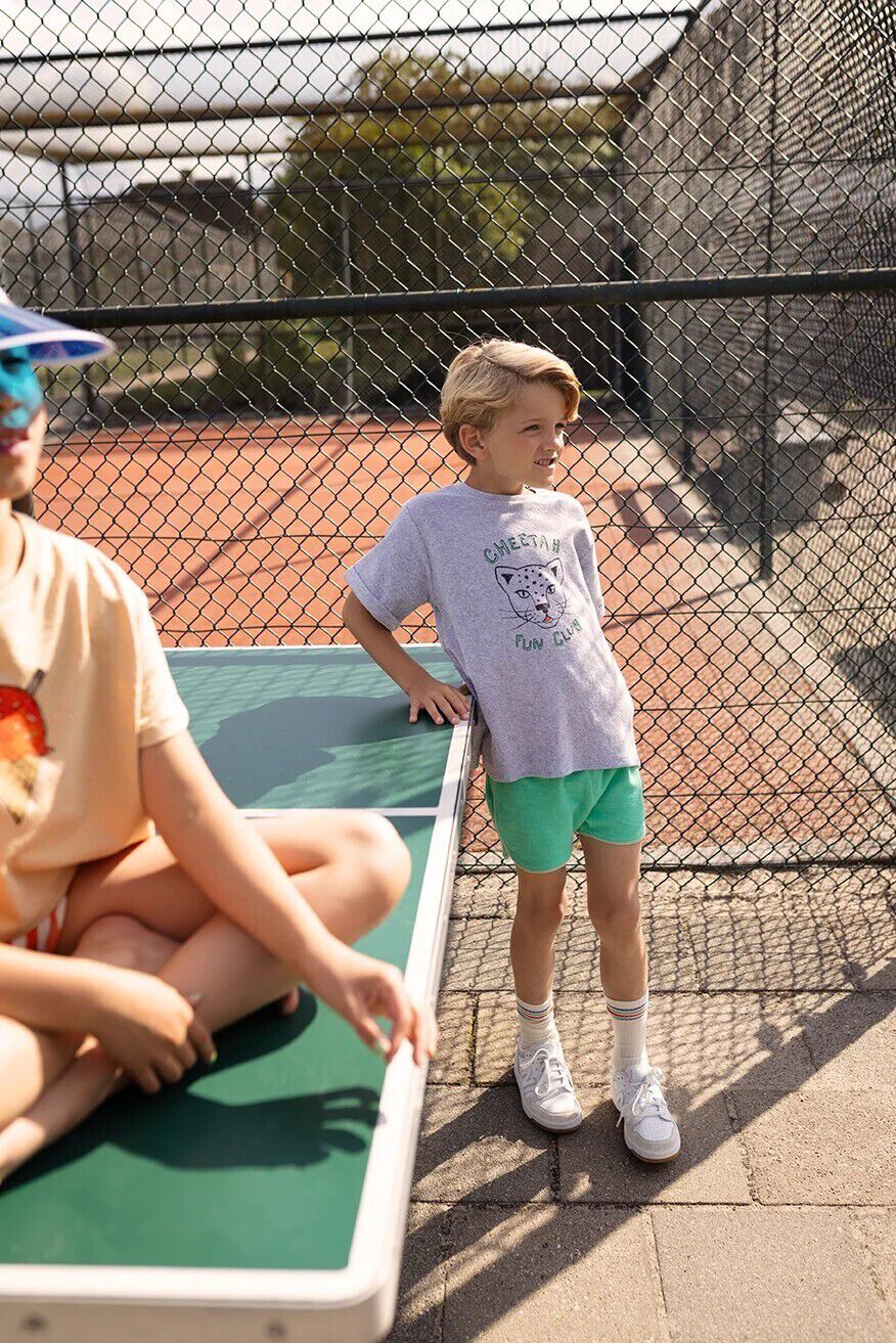 Lichtgrijze Sproet & Sprout T-shirt TERRY T-SHIRT - large