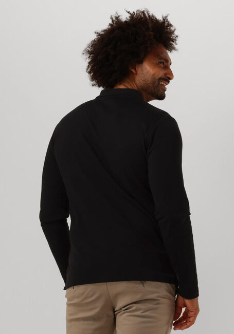 Zwarte SELECTED HOMME Polo SLHSLIM-TOULOUSE LS POLO B NOOS - large