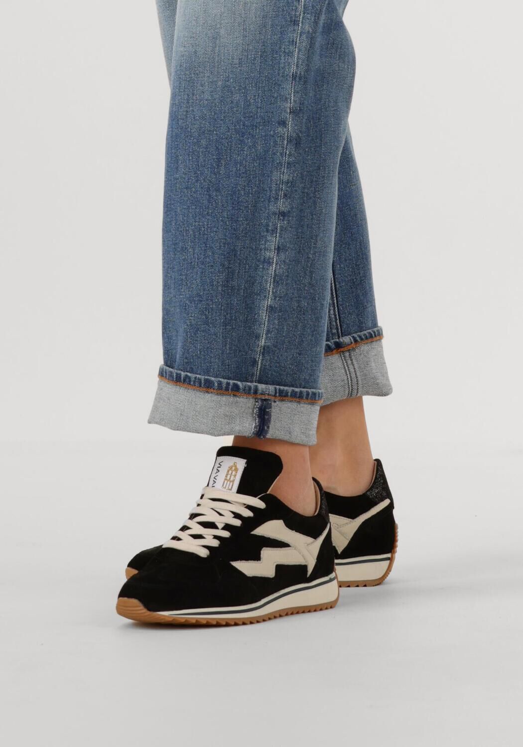 Zwarte VIA VAI Sneakers MIKKI ALEX - large