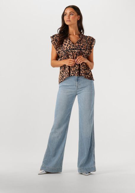 JANICE CARSON Blouses en marron - large
