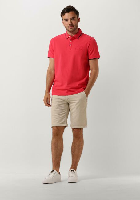 PME LEGEND Polo SHORT SLEEVE POLO STRETCH PIQUE PACKAGE en rose - large