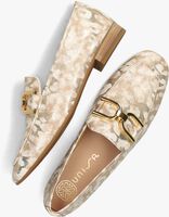 UNISA BAXTER PRINT Chaussures à enfiler en or - medium
