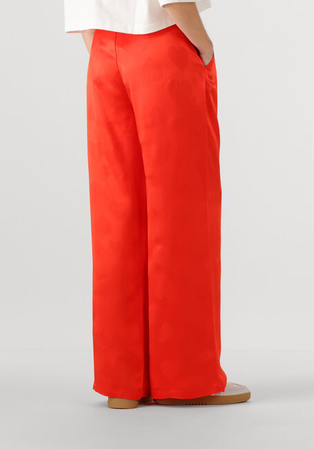 ALIX THE LABEL Pantalon LADIES WOVEN HEARTS PANTS en rouge - large