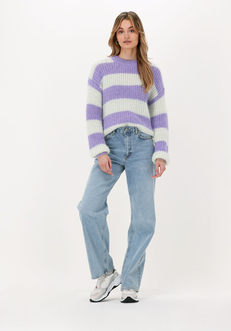 SELECTED WOMEN Pull SLFSCARLETT LS KNIT O-NECK B Lilas - large