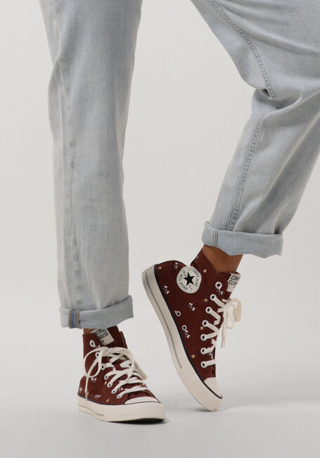 CONVERSE CHUCK TAYLOR ALL STAR HI Baskets montantes en rouge - large