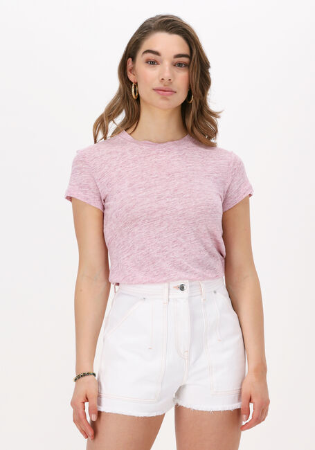 IRO T-shirt THIRDC en rose - large