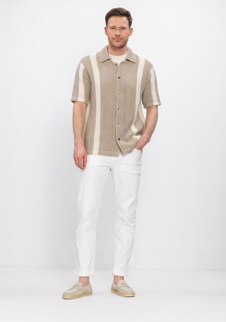 PROFUOMO Polo POLO SS BUTTON TH en beige - large