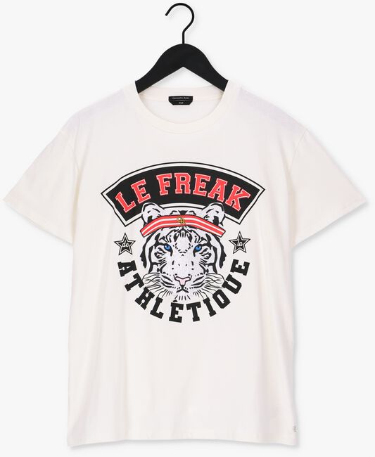 COLOURFUL REBEL T-shirt LE FREAK GLITTER LOOSE FIT TEE Blanc - large