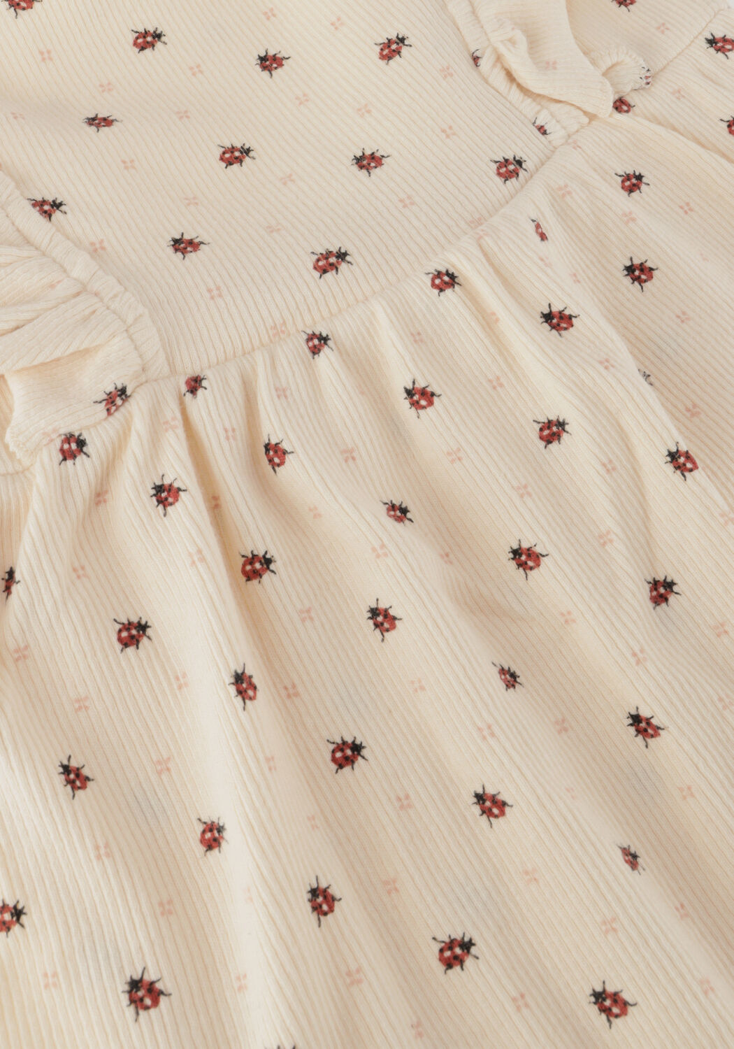 LIL' ATELIER NBFGAGO KNE LS BODY DRESS Robes en blanc - large