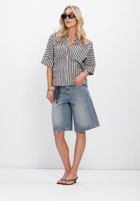 Blauwe CIRCLE OF TRUST  MAUREEN BLOUSE - large