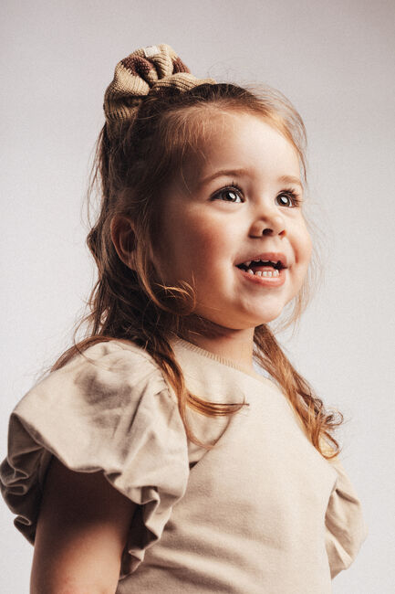 Beige BAJE STUDIO T-shirt VALENCIA - large