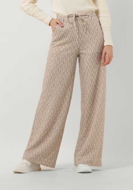 VANILIA Pantalon ZIG ZAG SPARKLE en marron - large