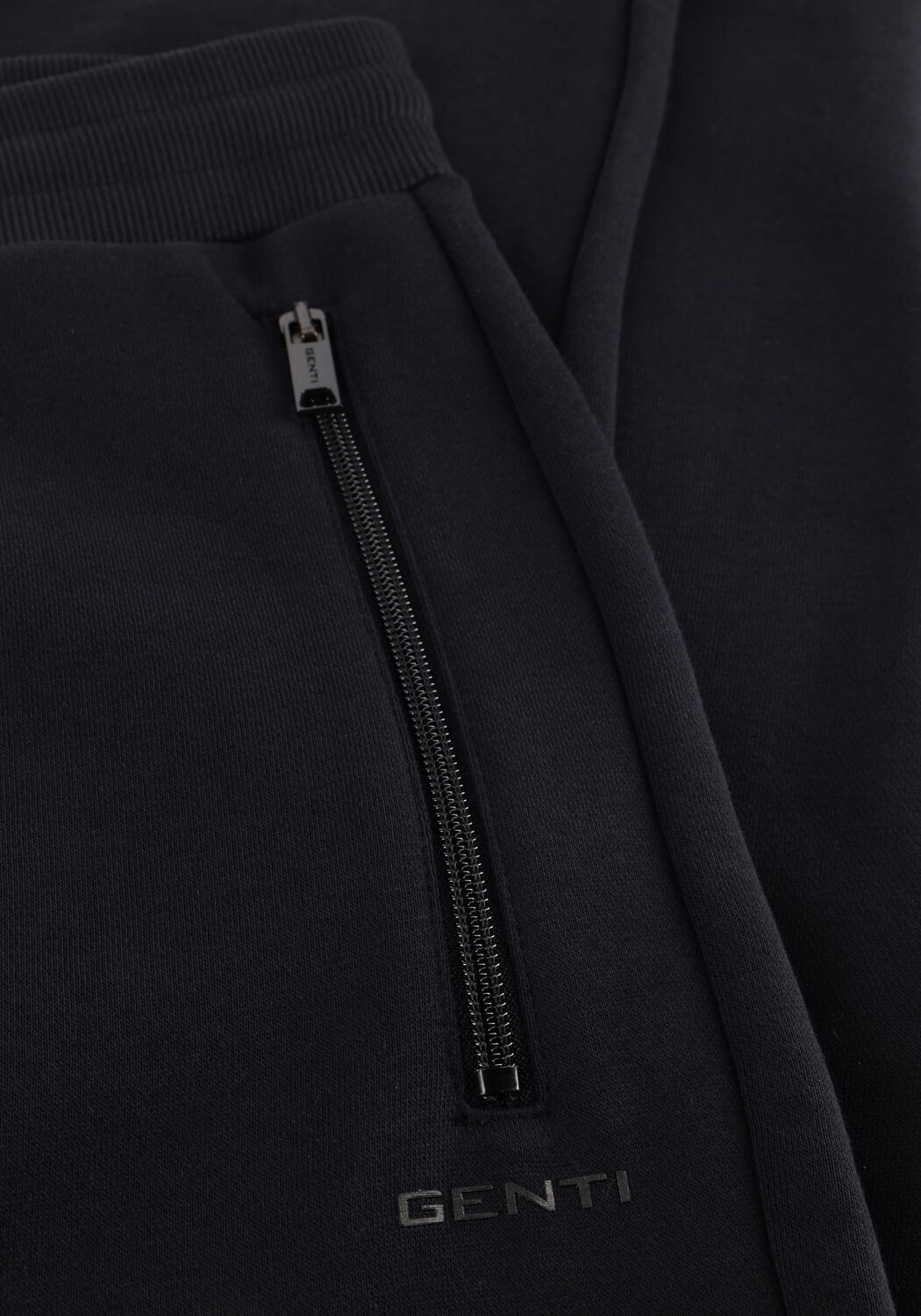 GENTI Pantalon de jogging TROUSERS LS en noir - large