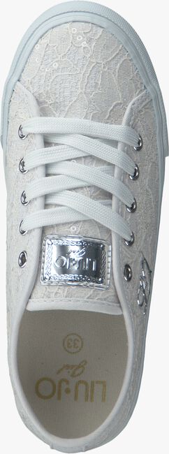LIU JO Chaussures à lacets UM22070 en blanc - large