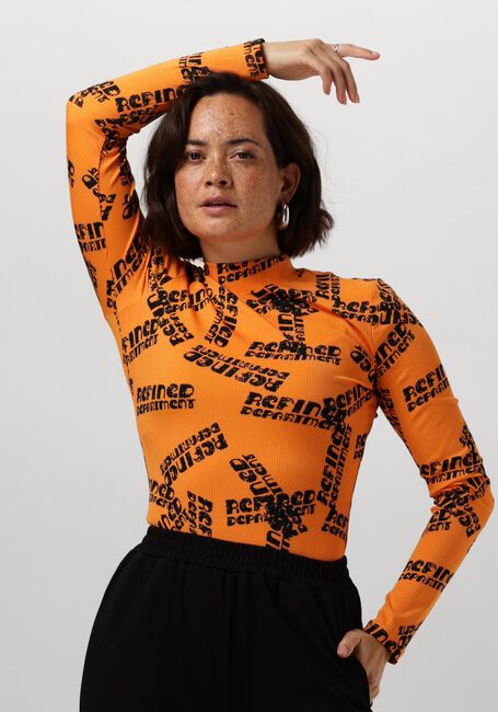 REFINED DEPARTMENT RILEY Hauts & T-shirts en orange - large