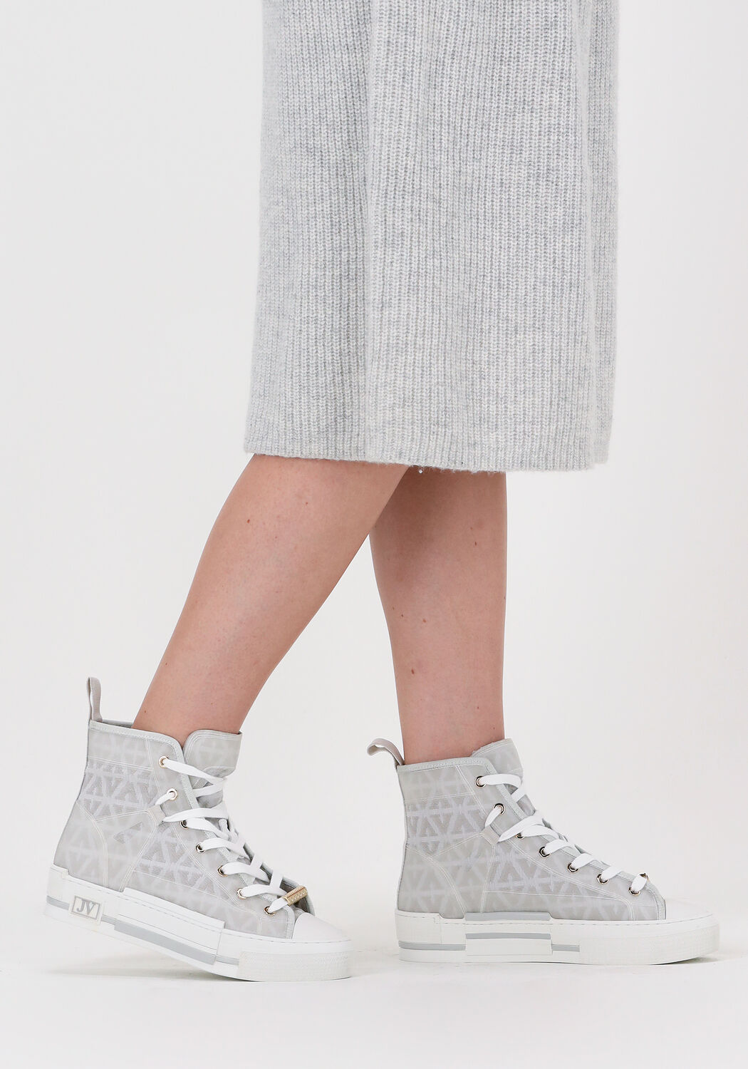 Grijze JOSH V Hoge sneaker SHELLY | Omoda