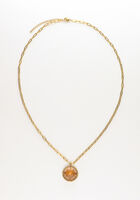  NOTRE-V Sieraad KETTING GLAS STEEN - medium