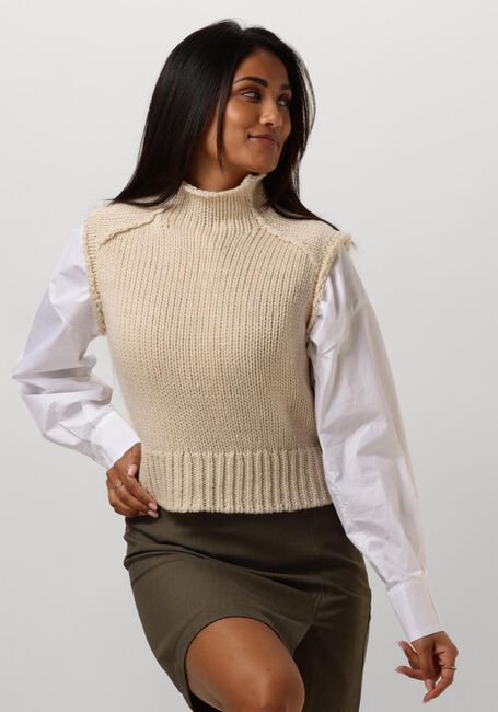 MODSTRÖM Haut FELIPEMD VEST en beige - large