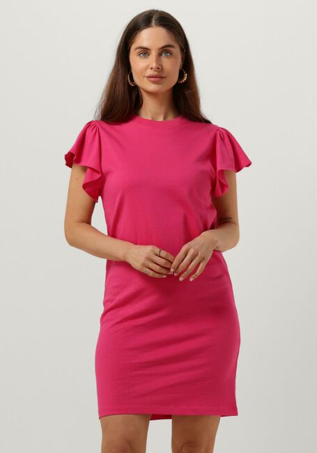 Roze ANOTHER LABEL Mini jurk AGACE T-SHIRT DRESS S/S - large