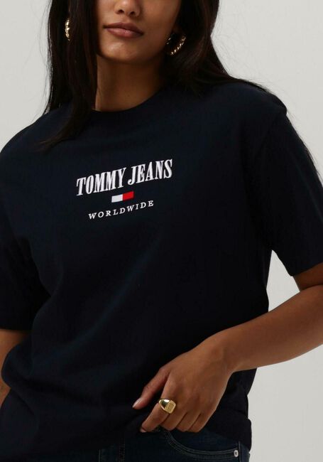 TOMMY JEANS T-shirt RLX ARCHIVE 1 TEE Bleu foncé - large