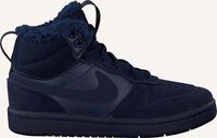 Blauwe NIKE Hoge sneakers COURT BOROUGH MID KIDS - medium
