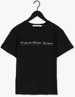 CALVIN KLEIN T-shirt MIXED INSTITUTIONAL TEE en noir