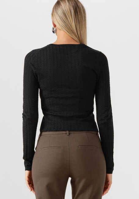 SELECTED WOMEN Pull SLFNAJA TIGHT LS KNIT O-NECK en noir - large