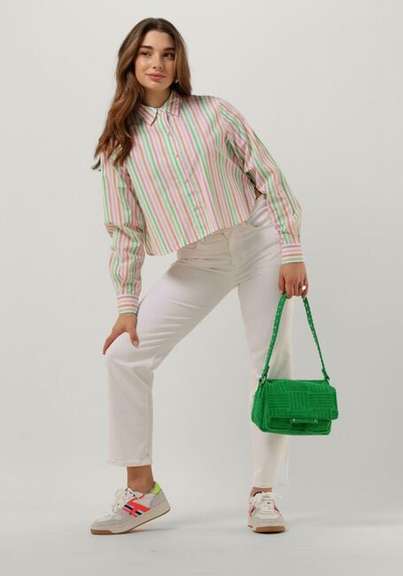 Multi SCOTCH & SODA  MULTI STRIPED BOXY FIT SHIRT - large
