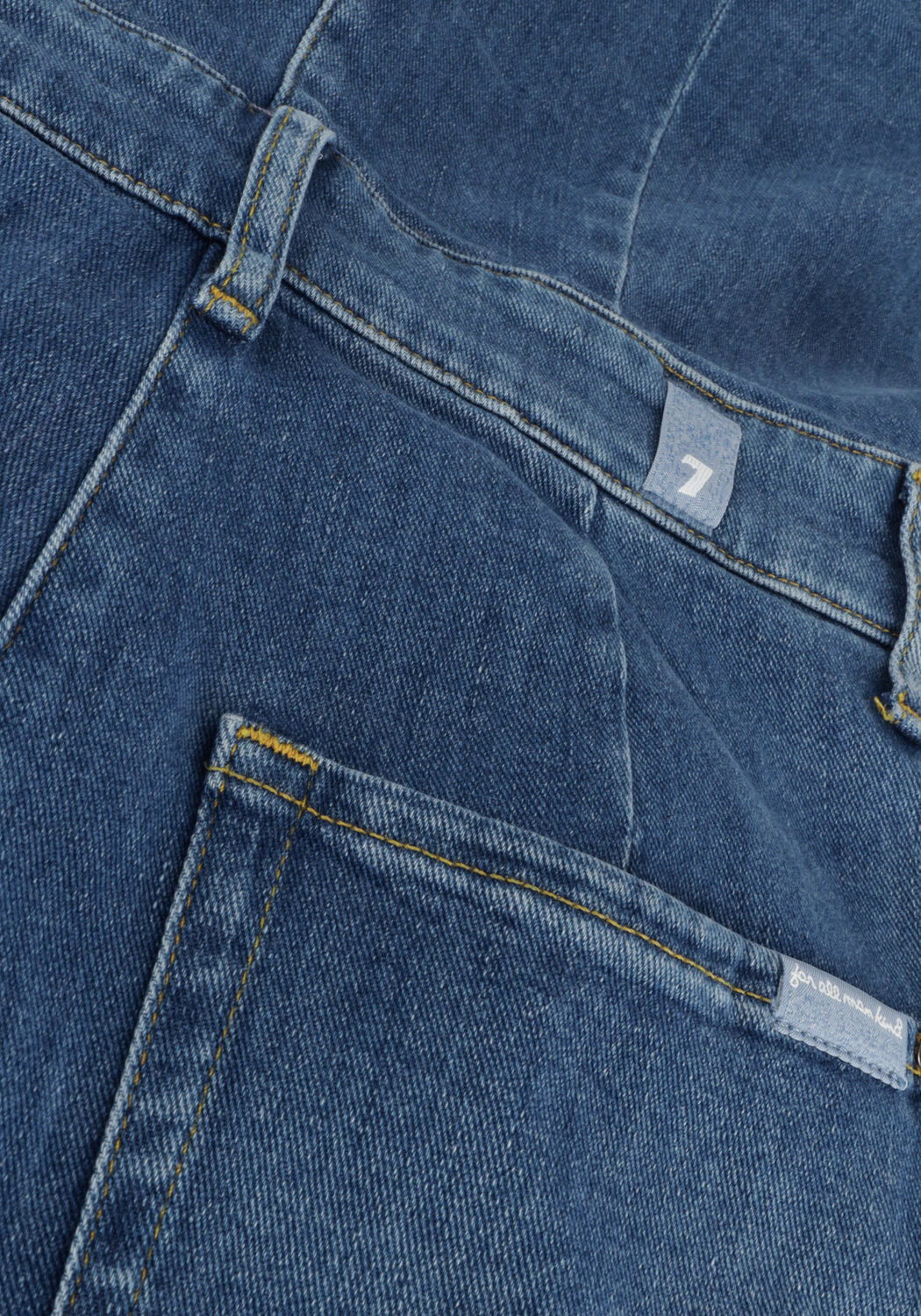 Blauwe 7 FOR ALL MANKIND Jumpsuit LUXE JUMPSUIT WIND - large