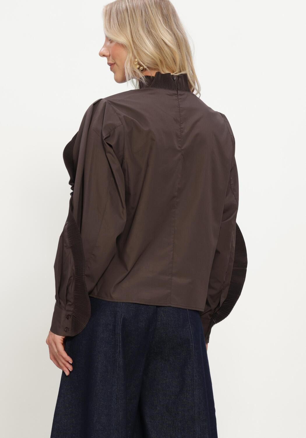 COPENHAGEN MUSE CMPLEAT-BLOUSE Blouses en marron - large