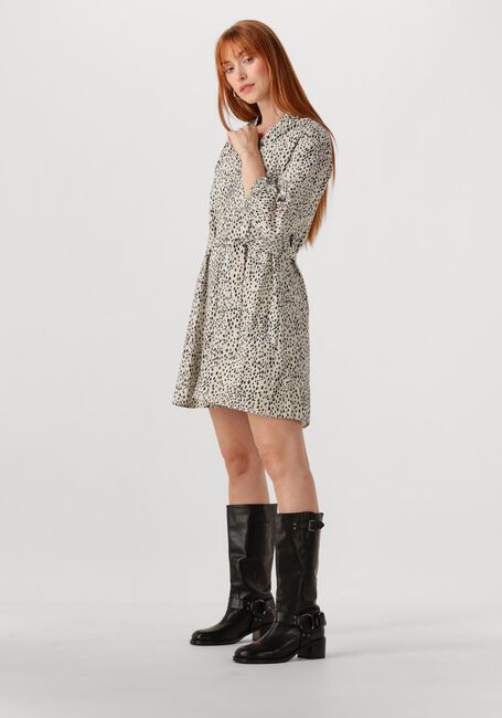 COLOURFUL REBEL Mini robe LIZE CHEETAH SHIRT MINI DRESS SS en blanc - large