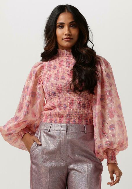 BRUUNS BAZAAR HYSSOP SILKE BLOUSE Blouses en rose - large