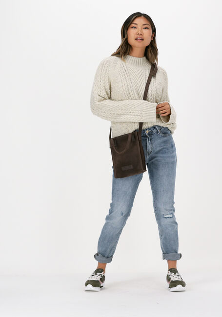 MODSTRÖM Pull MINNIE T-NECK Écru - large