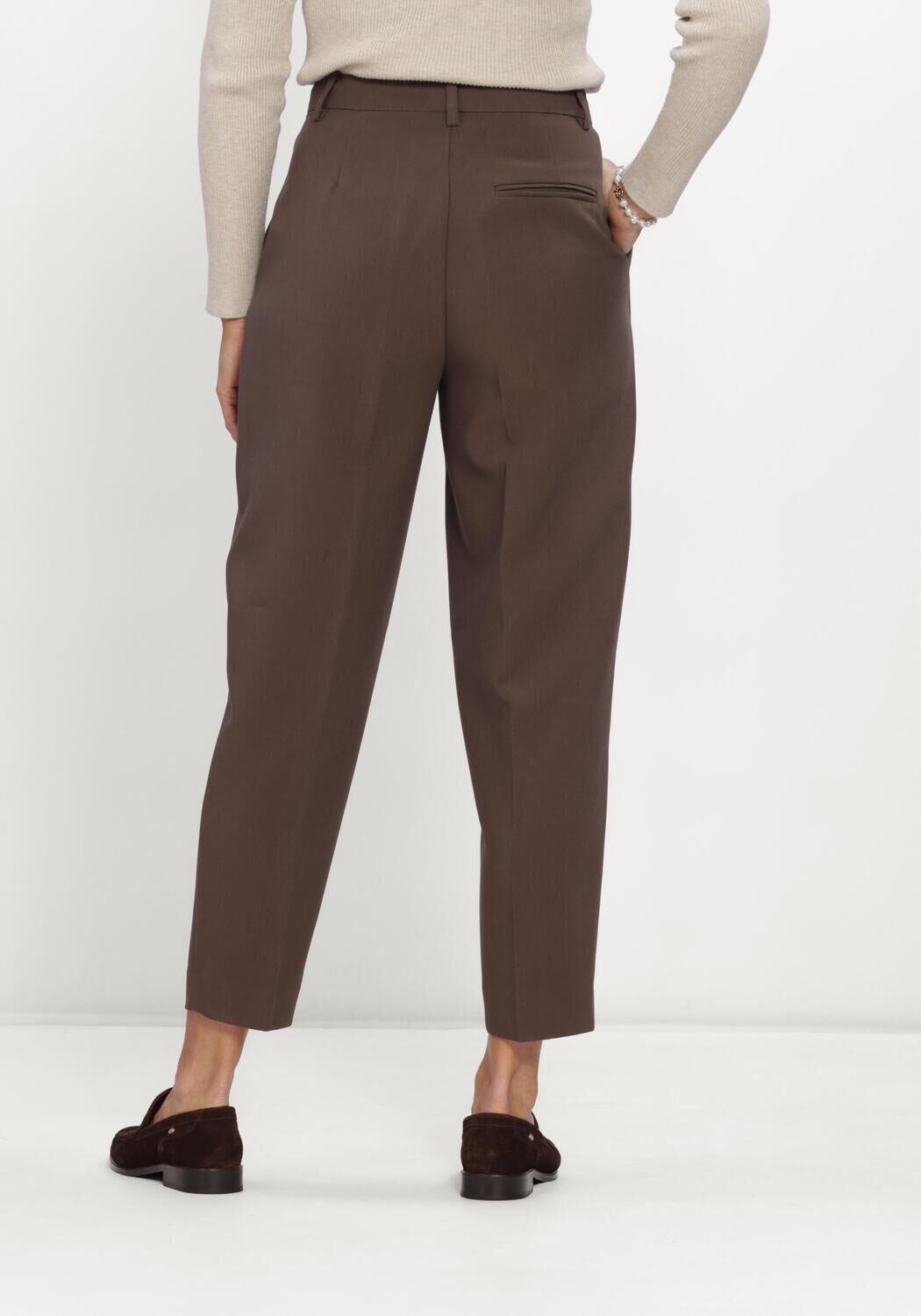 Bruine BRUUNS BAZAAR Broeken/jumpsuits CINDYSUSBBDAGNY PANTS - large