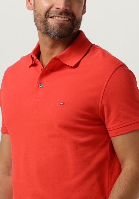 Oranje TOMMY HILFIGER Polo 1985 SLIM POLO - large