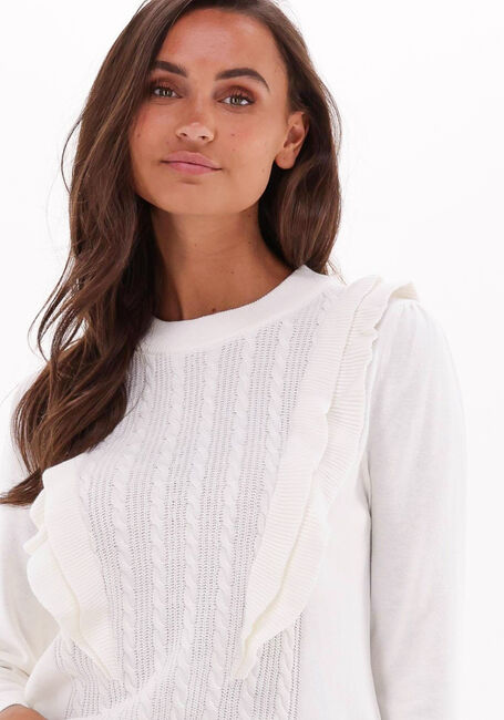 MINUS Pull EUDORA KNIT PULLOVER en blanc - large