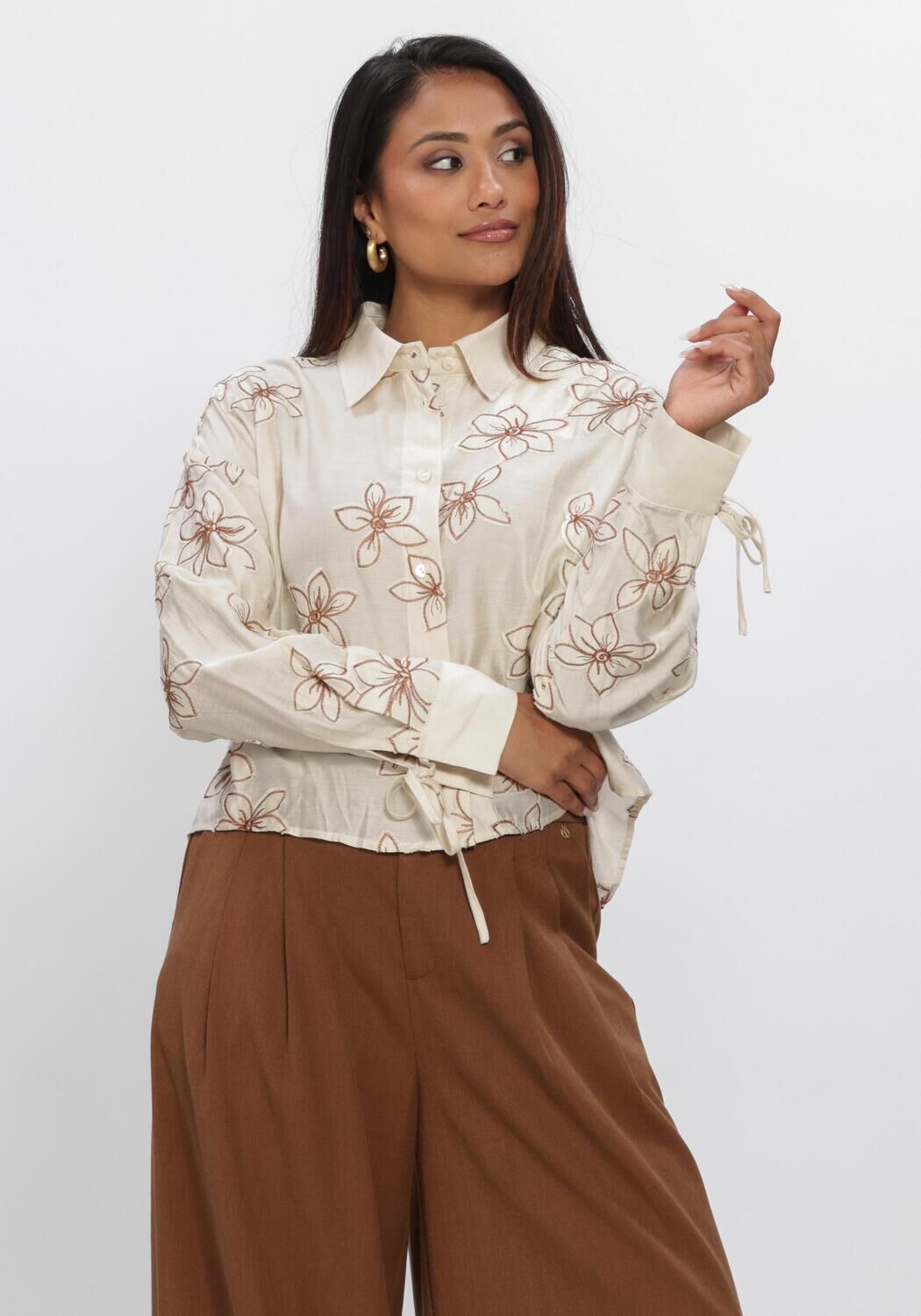 NUKUS BAILEY BLOUSE FLOWER Blouses &Eacute;cru - large