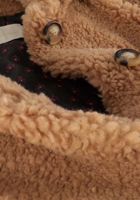 Camel VANESSA BRUNO Teddy jas VALERINE Camel VANESSA BRUNO Teddy jas VALERINE - large