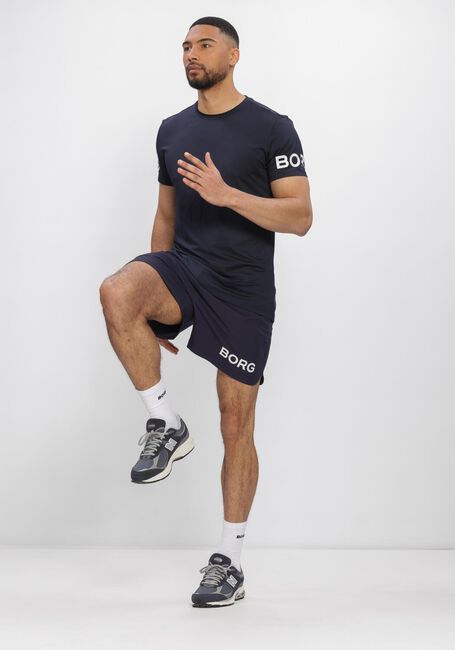 BJORN BORG BORG 6 SHORTS Pantalons Bleu fonc&eacute; - large