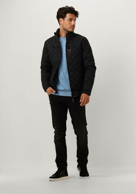 Zwarte PME LEGEND Gewatteerde jas BOMBER JACKET CARGO GLIDER 4.0 BRIGHTSTER - large