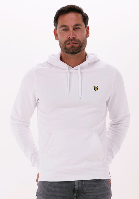 LYLE & SCOTT PULLOVER HOODIE Pulls & Gilets en blanc - large