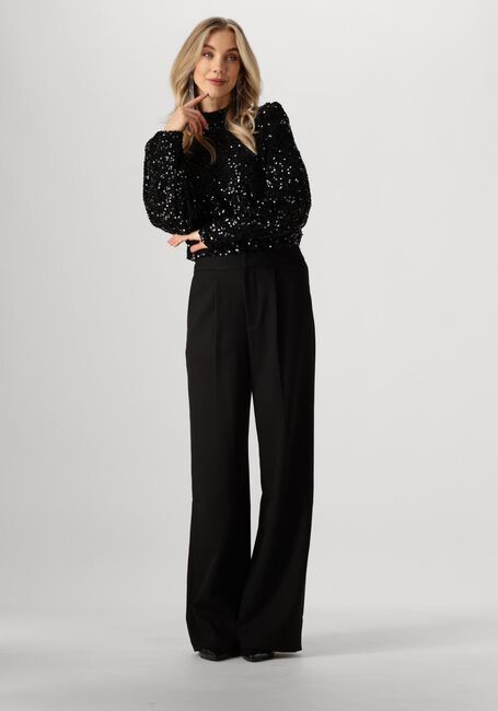 NUKUS Haut STELLA TOP PAILLET en noir - large
