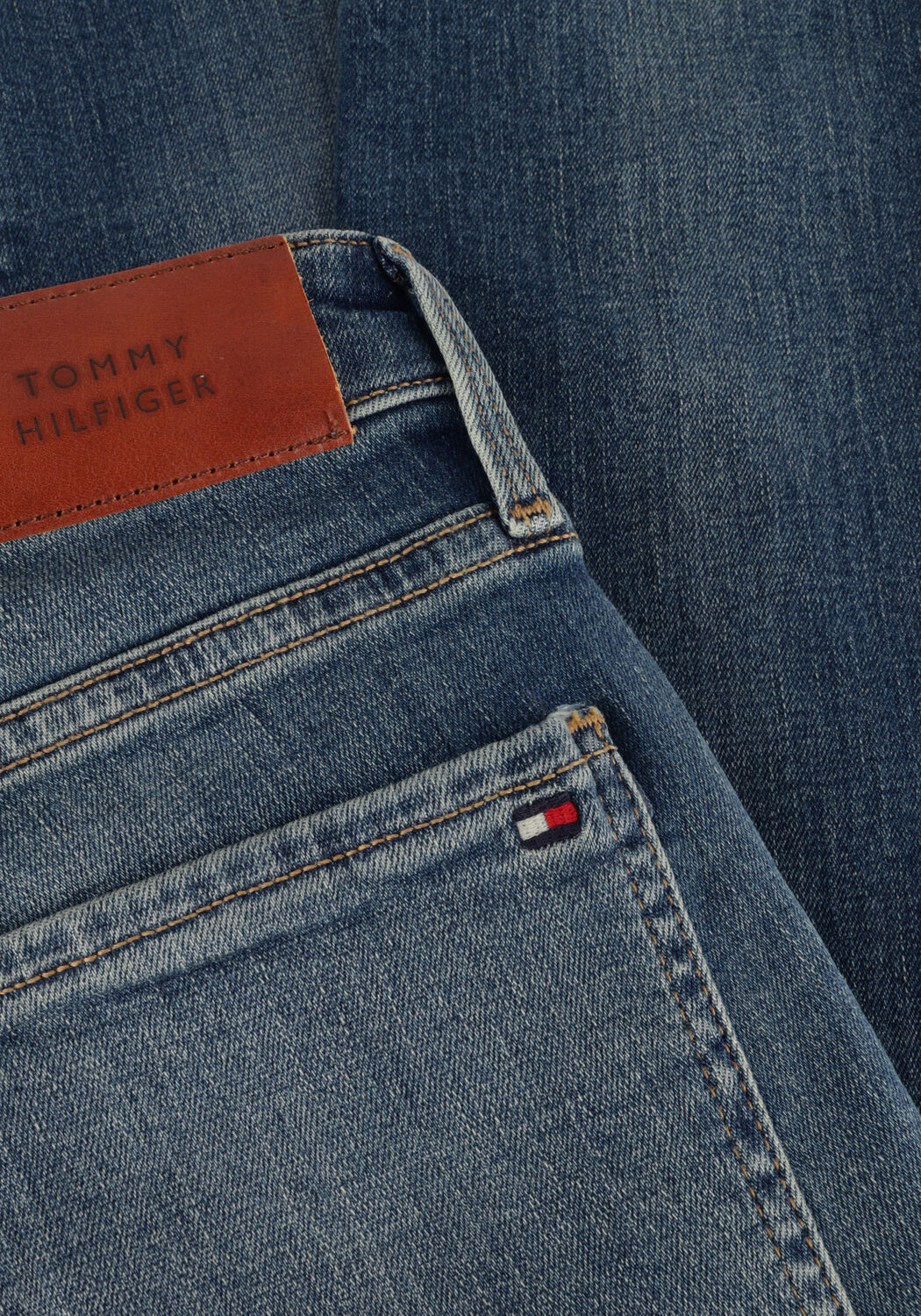 Blauwe TOMMY HILFIGER Skinny jeans COMO SKINNY RW PAT - large